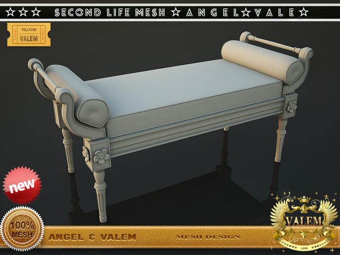 .::VALEM::.  Full Perm Mesh Classic Carving Seat