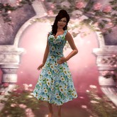 Swing Dress Spring Daisy
