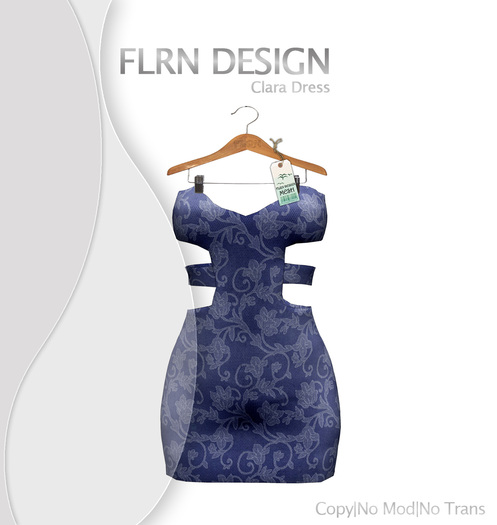 Clara Dress Navy