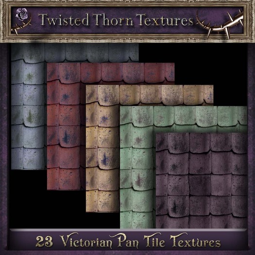 ~TTT~ Victorian Pan Style Roofing Tiles