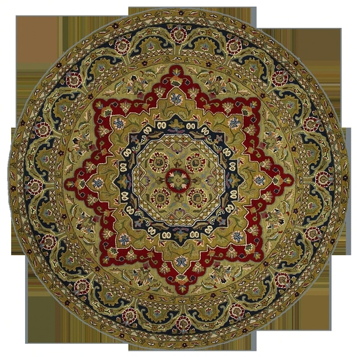 Indian round  Rug 4