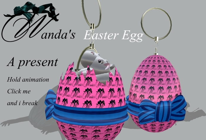 Wanda's Easter egg - a present bag for easter