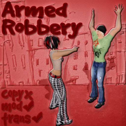 *cheap!* Armed Robbery - poseballs (mktplce)