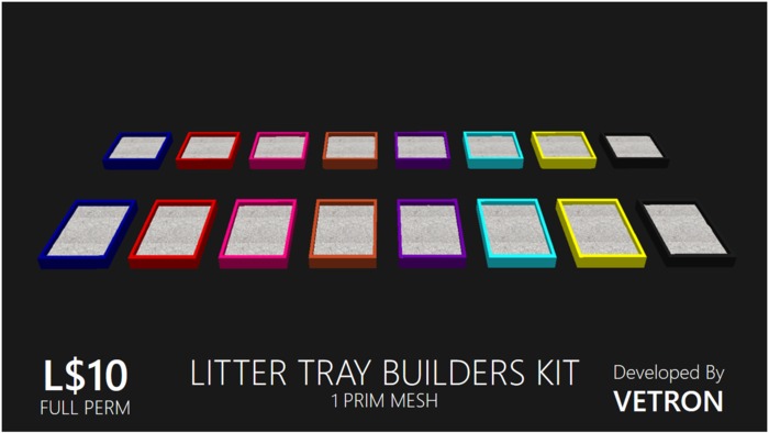[Vetron] Litter Tray Builders Kit