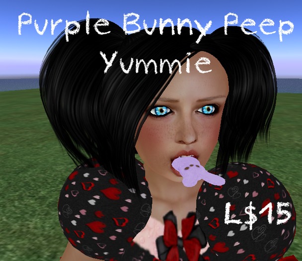 purple bunny peep yummie