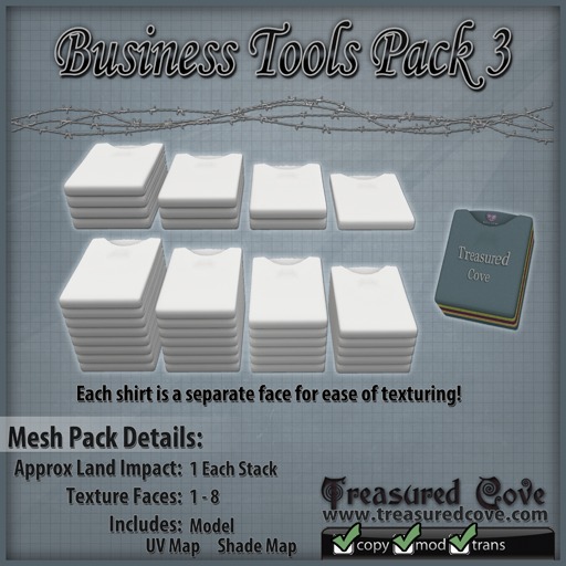 -TC- Business Tools Pack 3 Mesh 50% Discount!!