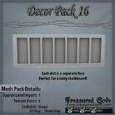 -TC- Decor Pack 16 Mesh