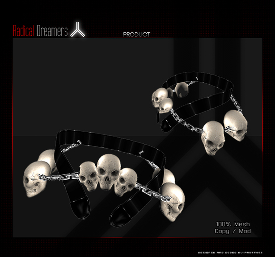 .:RD:. Skull Belt BOXED