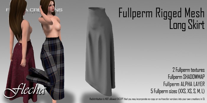 FLECHA long skirt fullperm