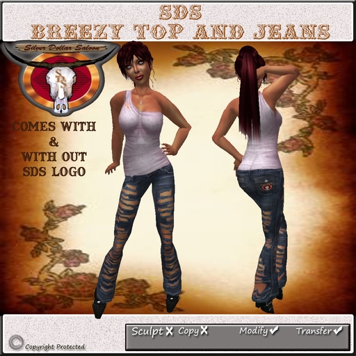 SDS BREEZY  TOP & JEANS