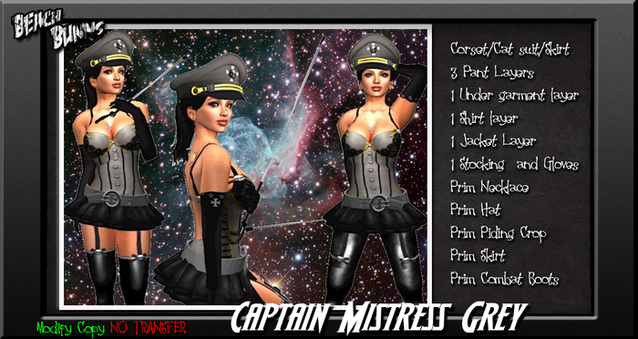 BB. Captain Mistress (Gray)