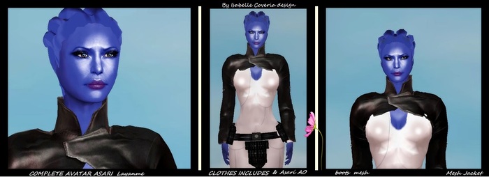 COMPLETE AVATAR ASARI  LAYANME