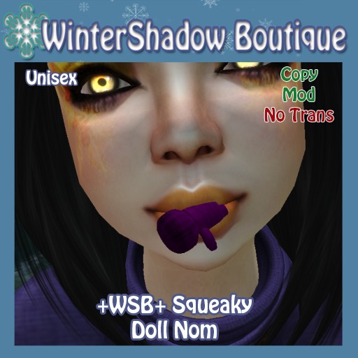 +WSB+ Squeaky Doll Nom (Boxed)