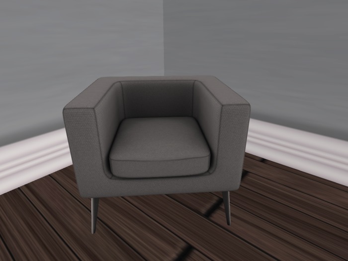 LIFE Torbin Mesh Chair Grey Wool