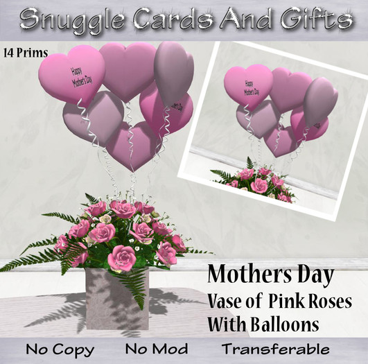 Snuggle Mothers day  flowers bear  with poem