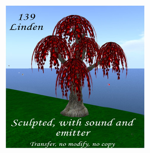 *Love* Red tree - sculpted