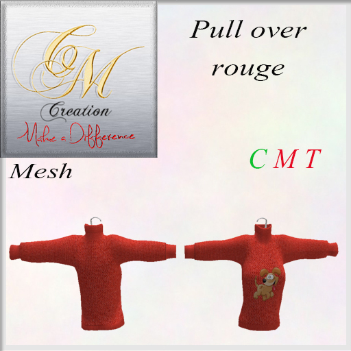 pull over rouge