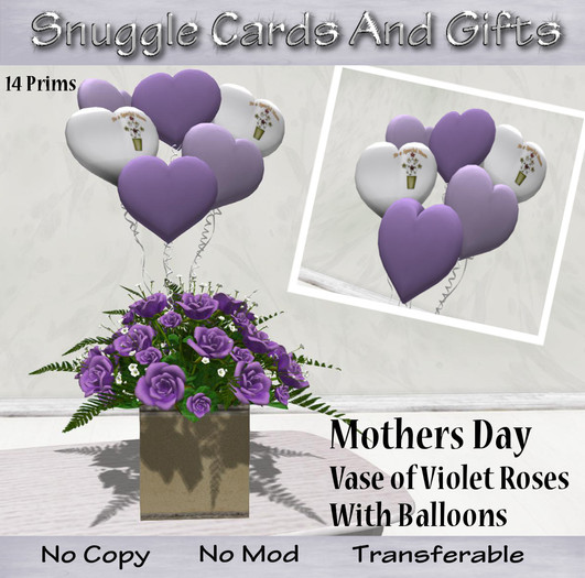 Snuggle Mothers day  flowers bear  with poem
