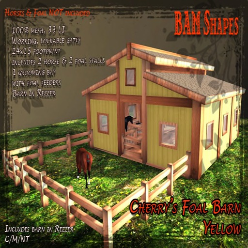 mesh barn gold