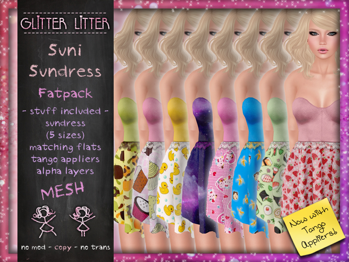 - Glitter Litter - Suni Sundress Fatpack