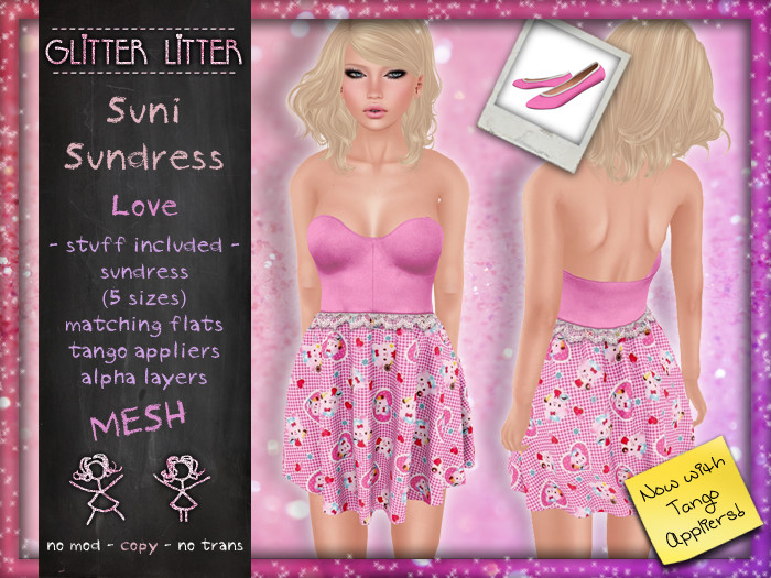 - Glitter Litter - Suni Sundress Love