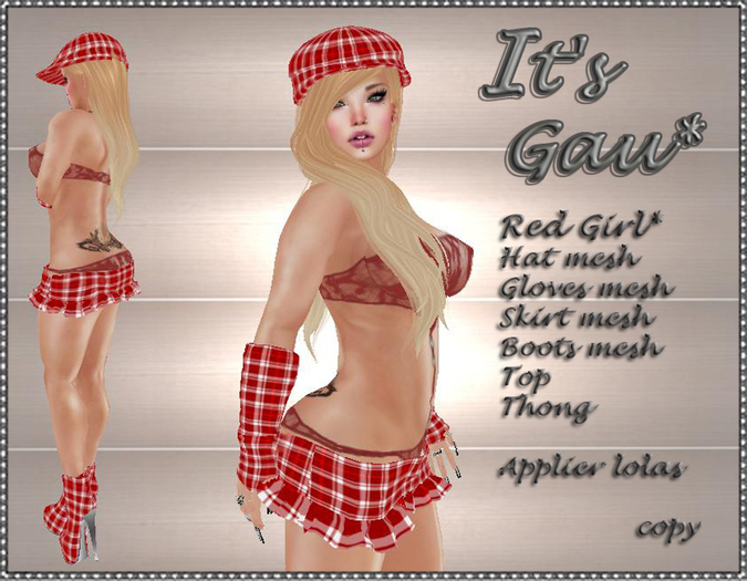 *It's Gau*Red Girl*