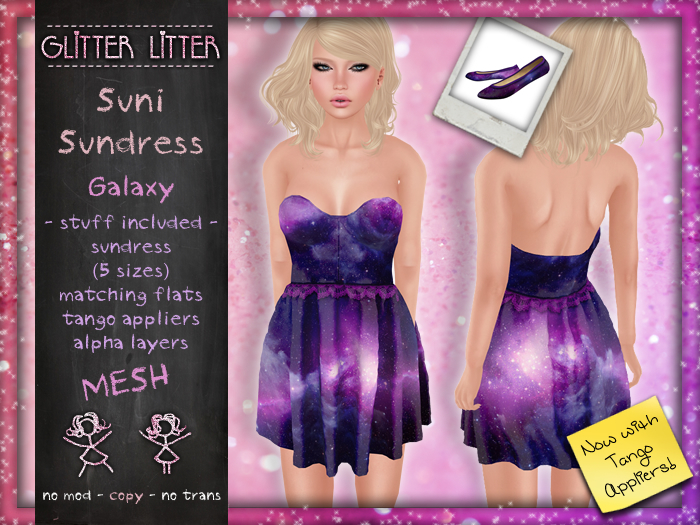 - Glitter Litter - Suni Sundress Galaxy