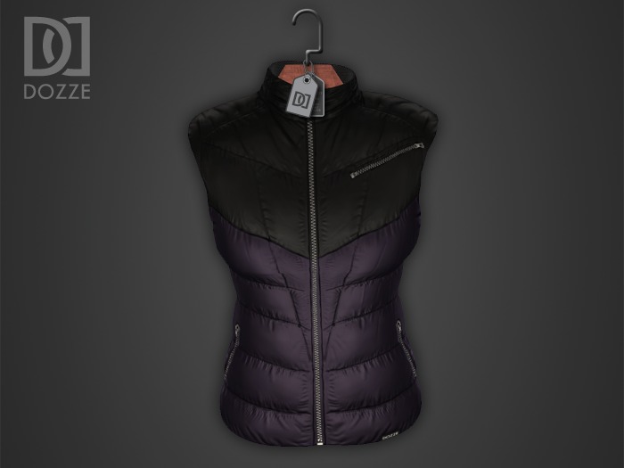 DOZZE - Authentic Nylon Vest (Purple)