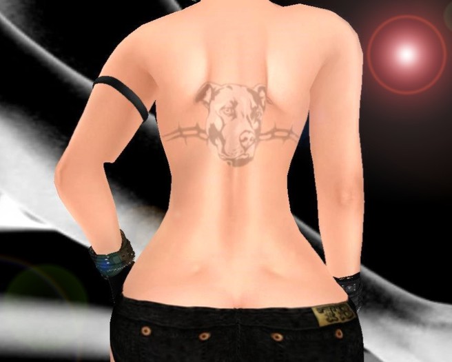 Pitbull tattoo