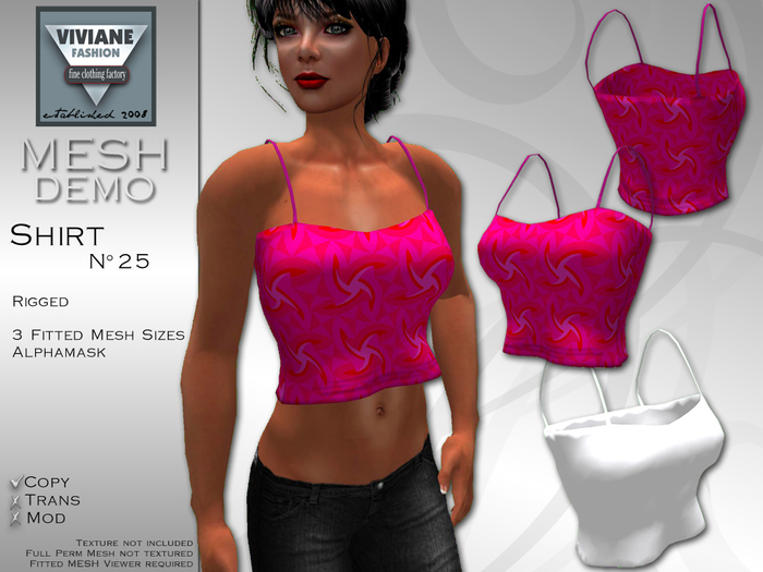 VF MESH Shirt No25 Demo