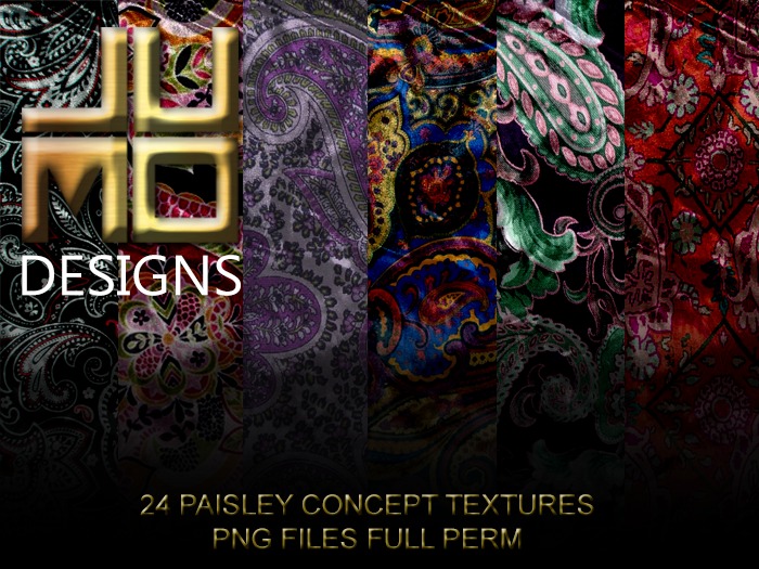 .:JUMO:. Paisley Concept Textures