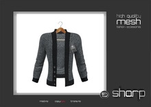 sharp by [ZD] - MESH - "Bentley" Cardigan