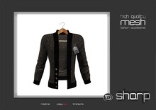 sharp by [ZD] - MESH - "Bentley" Cardigan