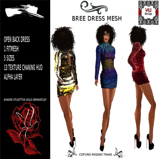 BREE DRESS MESH PLUS FITMESH