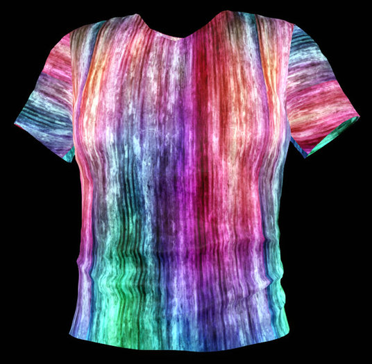 Grunge Rainbow T-Shirt (Mesh)