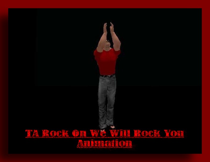 TA Rock On We Will Rock You Animation