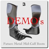 Blackburns Future Metal Mid-Calf Boots DEMO's