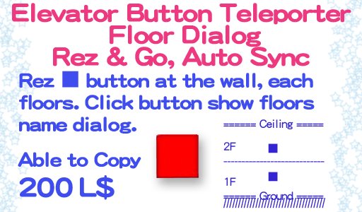 Elevator Button Floor Dialog