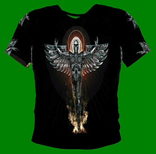 Angel Of Retribution T-Shirt (Mesh)