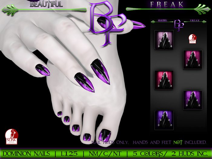 Beautiful Freak: Dominion nails - bfppv