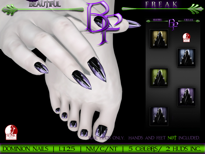 Beautiful Freak: Dominion nails - ldg1