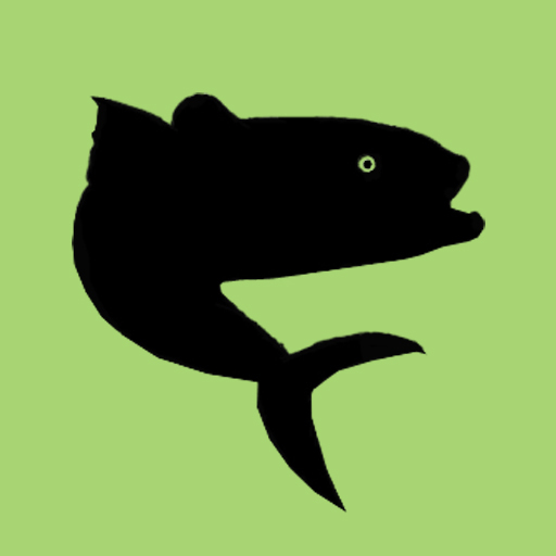 Silhouette of Fish - copy / modify / resize