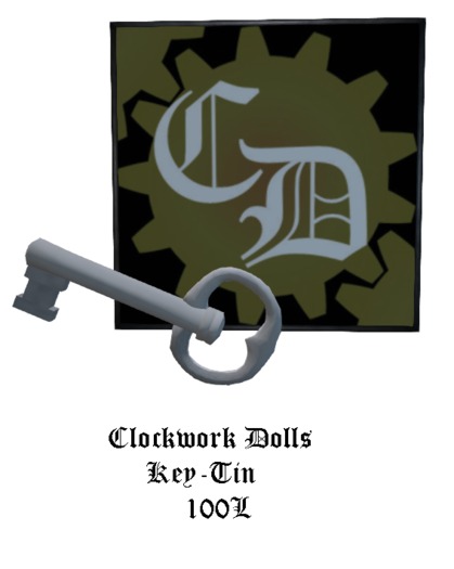 Clockwork Dolls Key Tin