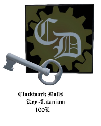 Clockwork Dolls Key Titanium