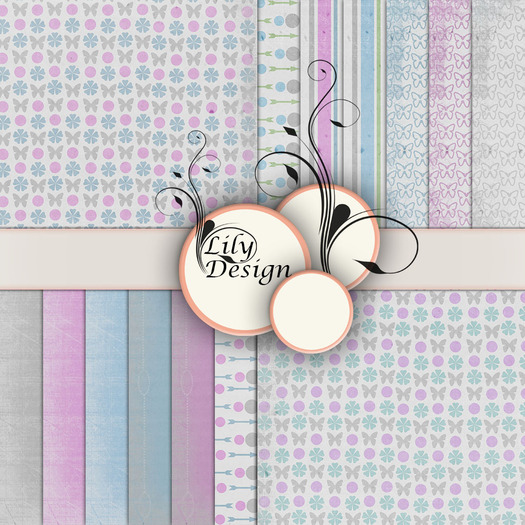 Lily Design - ShabbyButterfly [BOXED]