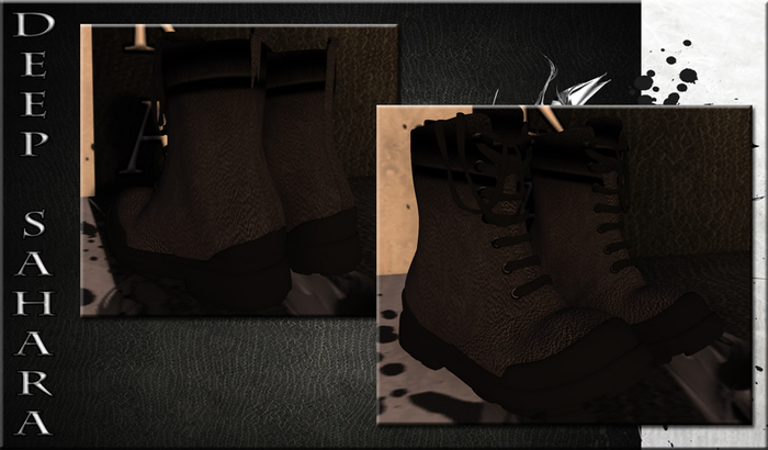 ~*DS*~ CombatBoots / DarkGrey / with Resizer