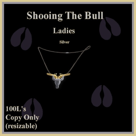 Second Life Marketplace Shooting the Bull SIlver Ladies
