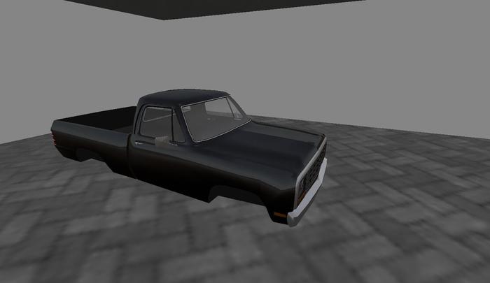 1983 Ram D150 SHELL