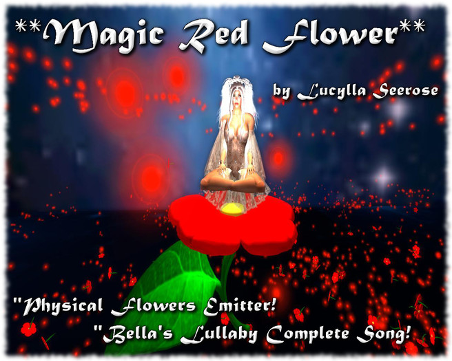 Box "Magic Red Flower" by Lucylla Seerose