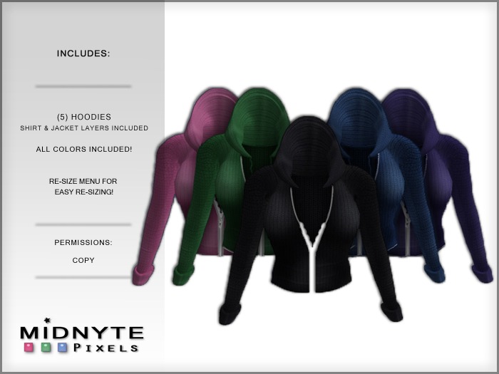 (5) Hoodies